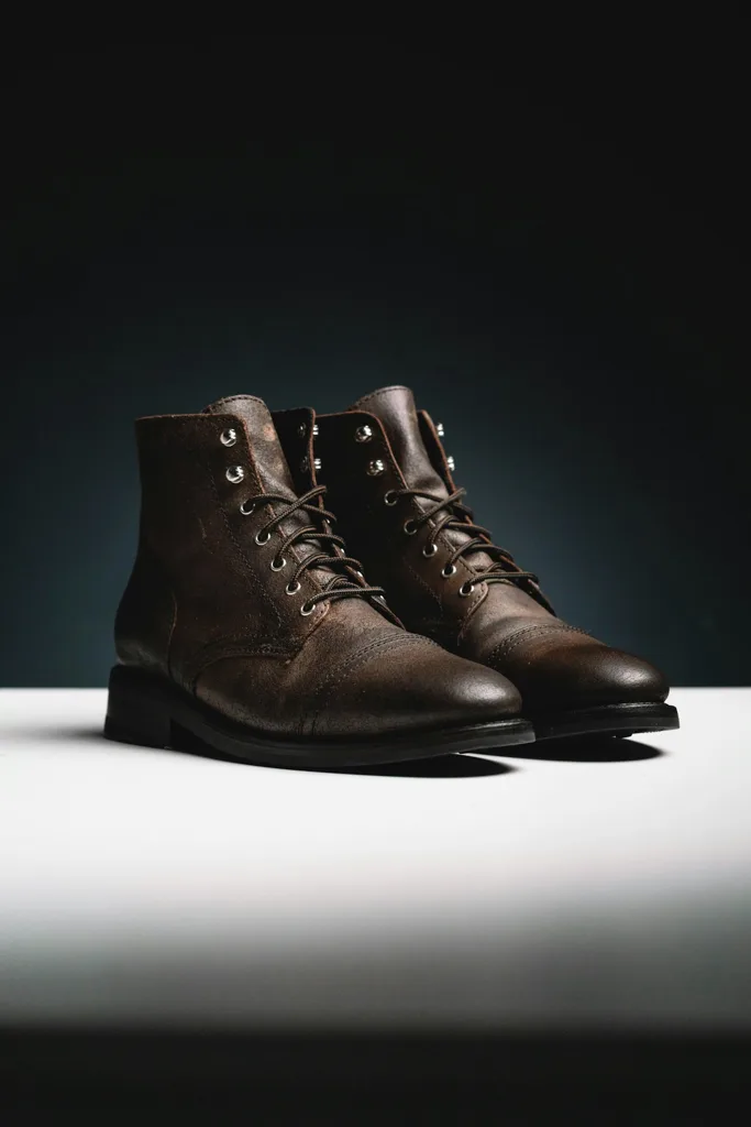 Nii Cap-Toe Lace Boot